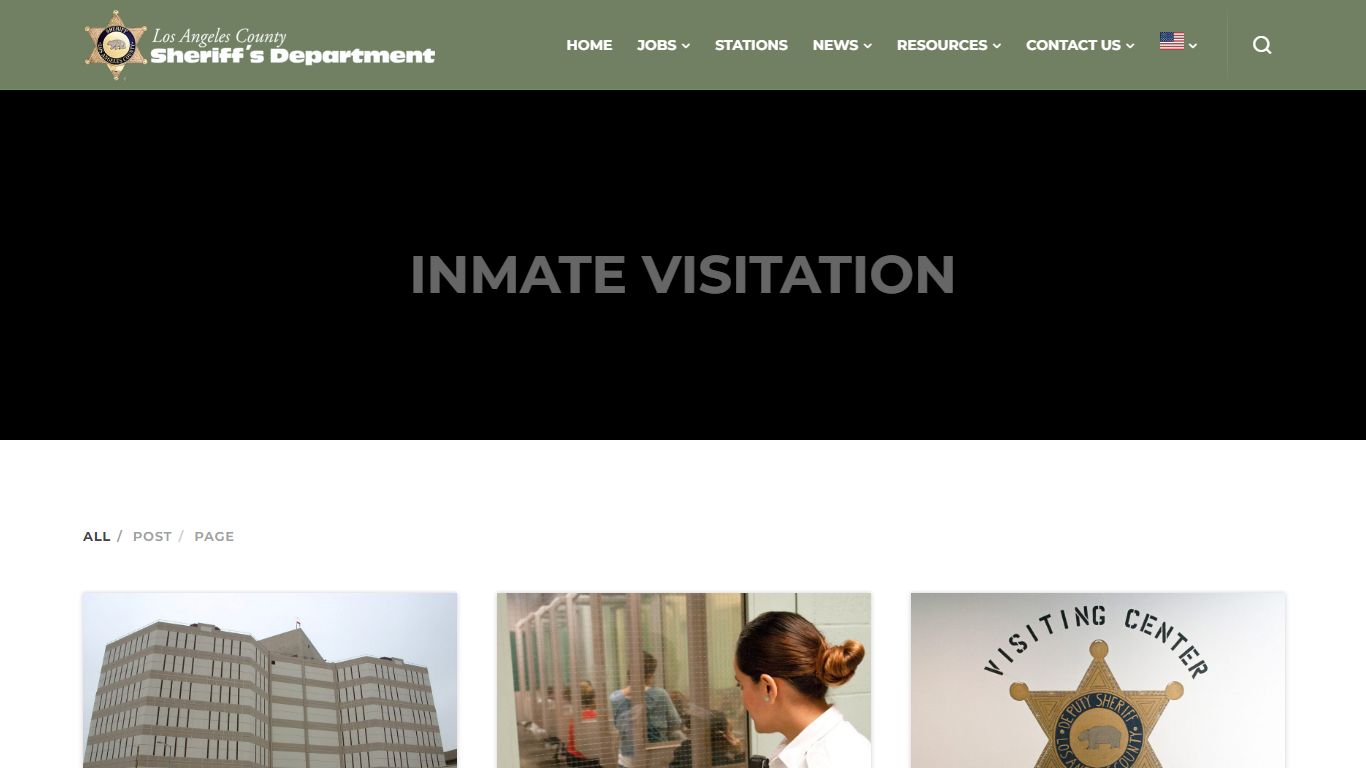 inmate visitation - Los Angeles County Sheriff's Department